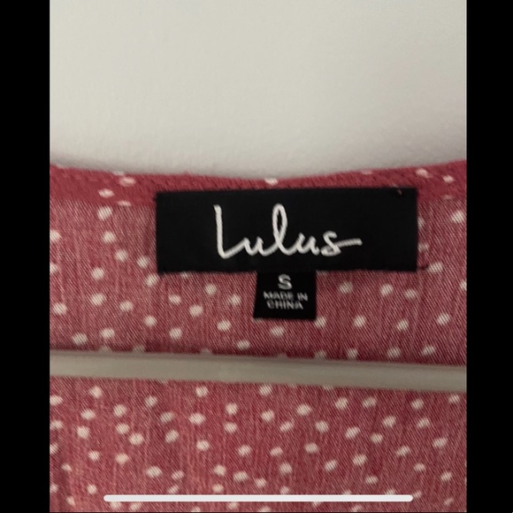 Lulus tie front top - Picture 3 of 5